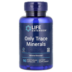 Life Extension Only Trace Minerals baksida