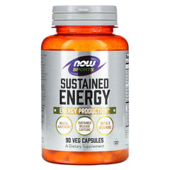 NOW Foods Sustained Energy baksida