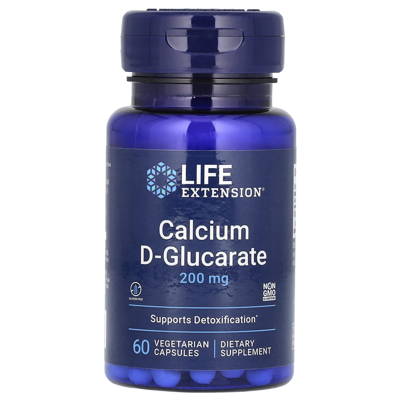 Life Extension - Calcium D-Glucarate - 200mg - 60 Vcaps