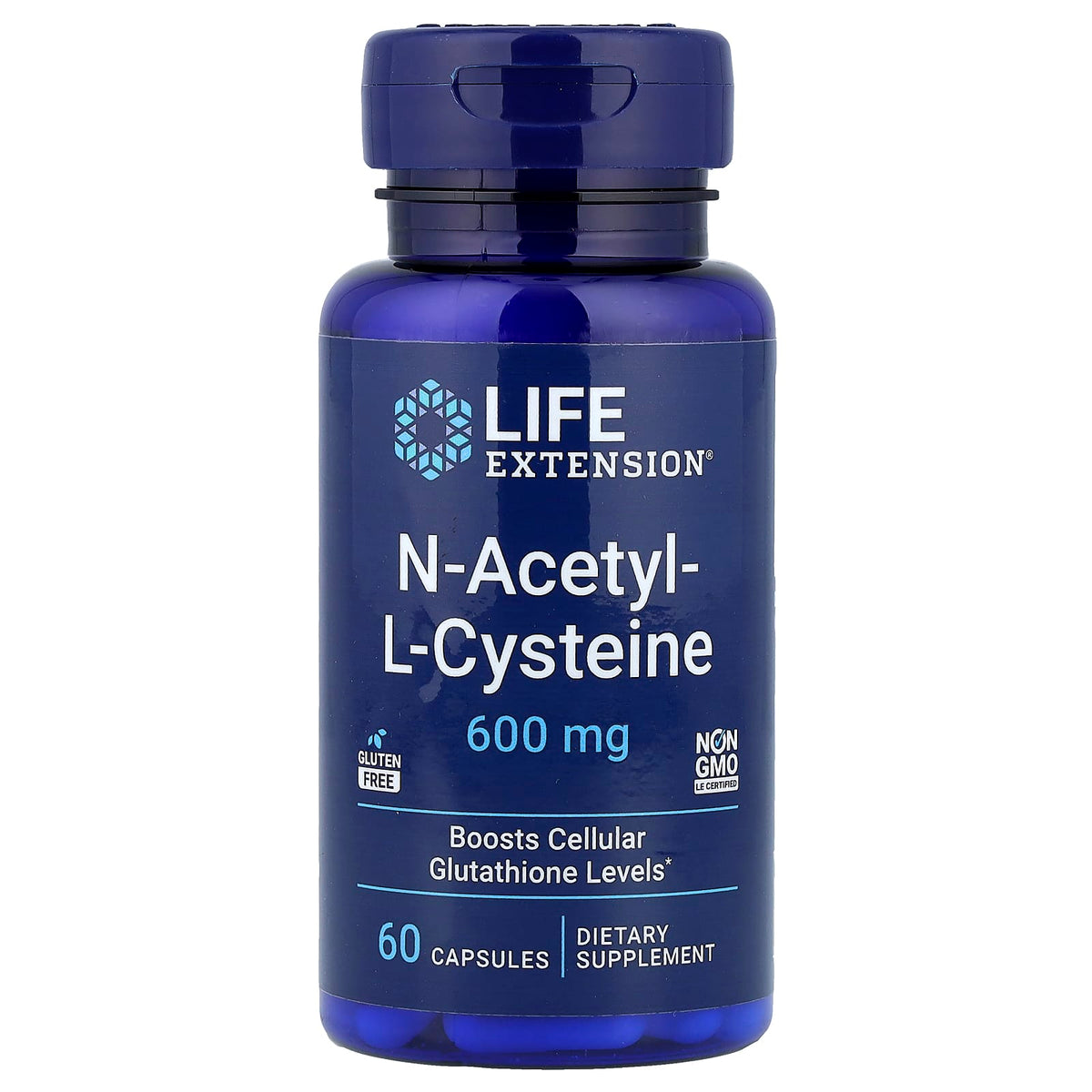 N-Acetyl-L-Cysteine baksida näringsfakta