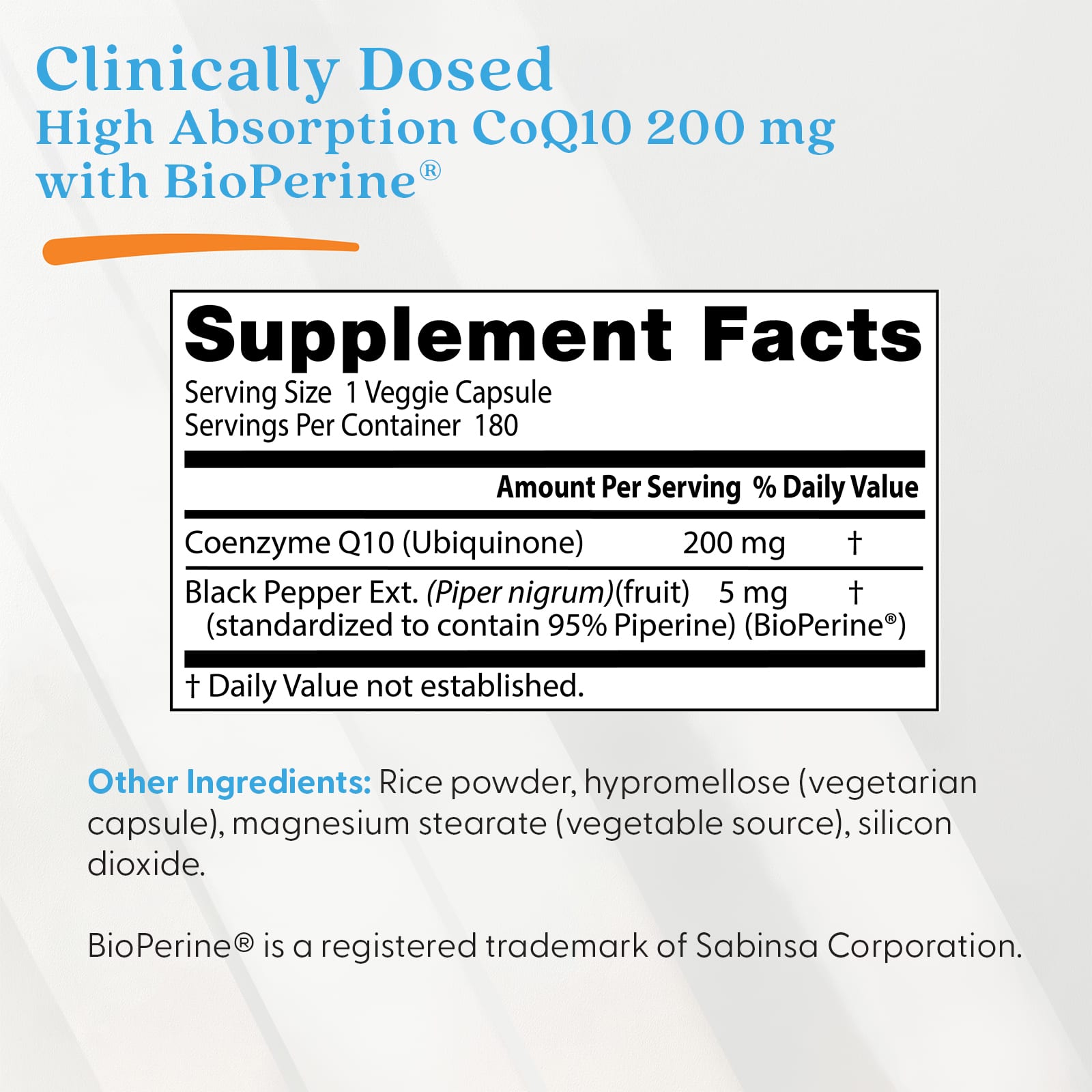 Doctor'S Best - High Absorption CoQ10 With Bioperine