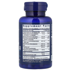 Life Extension Bioactive Complete B-Complex näringsfakta