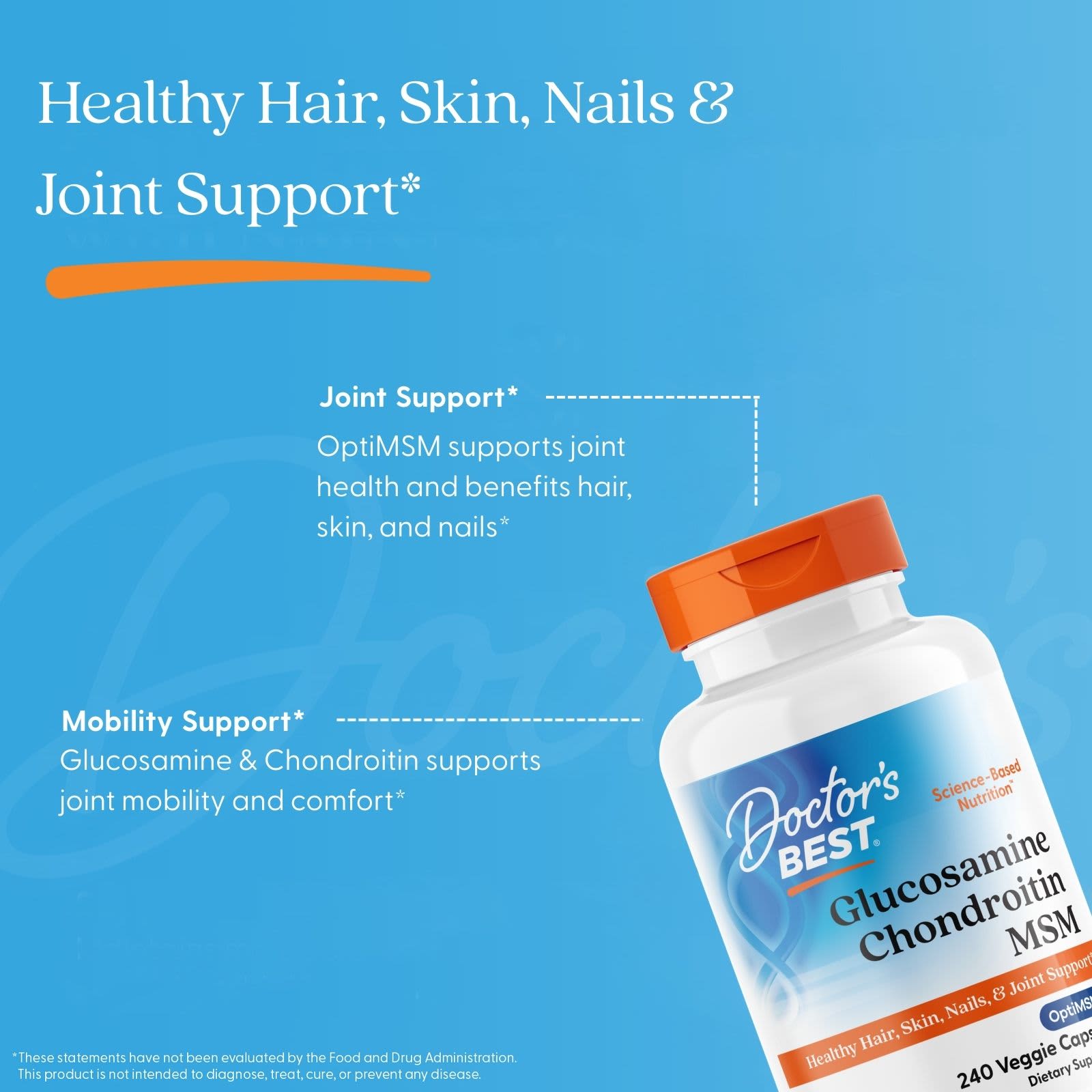 Doctor's Best - Glucosamin Chondroitin MSM