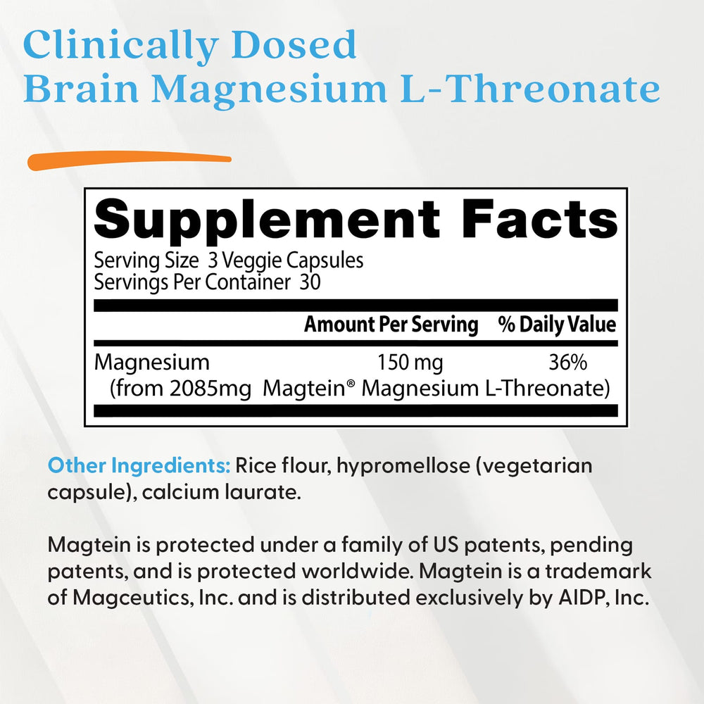 Brain Magnesium – Magtein® dosering