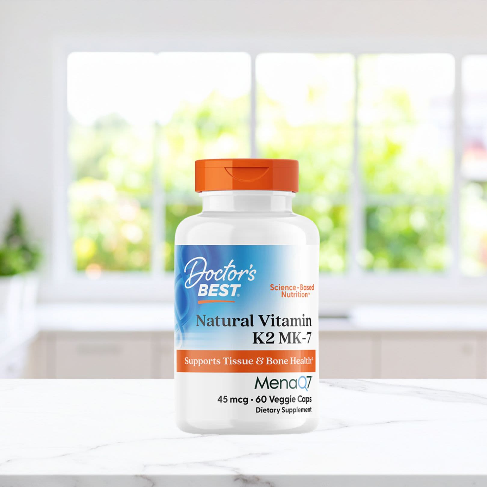 Doctor's Best - Natural Vitamin K2 Mk7 With Menaq7