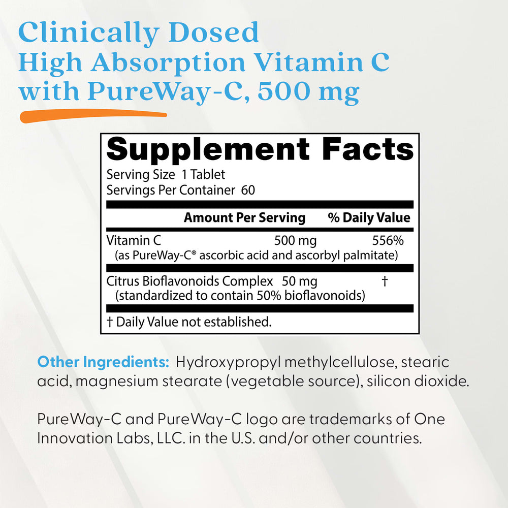 Doctor's Best High Absorption Vitamin C produktdetalj