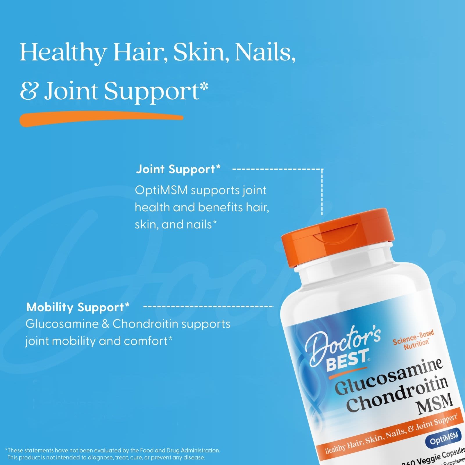 Doctor's Best - Glucosamin Chondroitin MSM