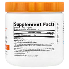 Doctor's Best - Pure Vitamin C Powder With Quali-C - 250g