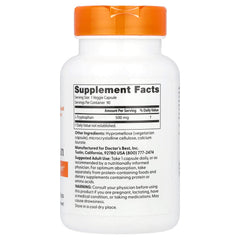 Doctor's Best L-Tryptophan veggie capsules produktdetalj