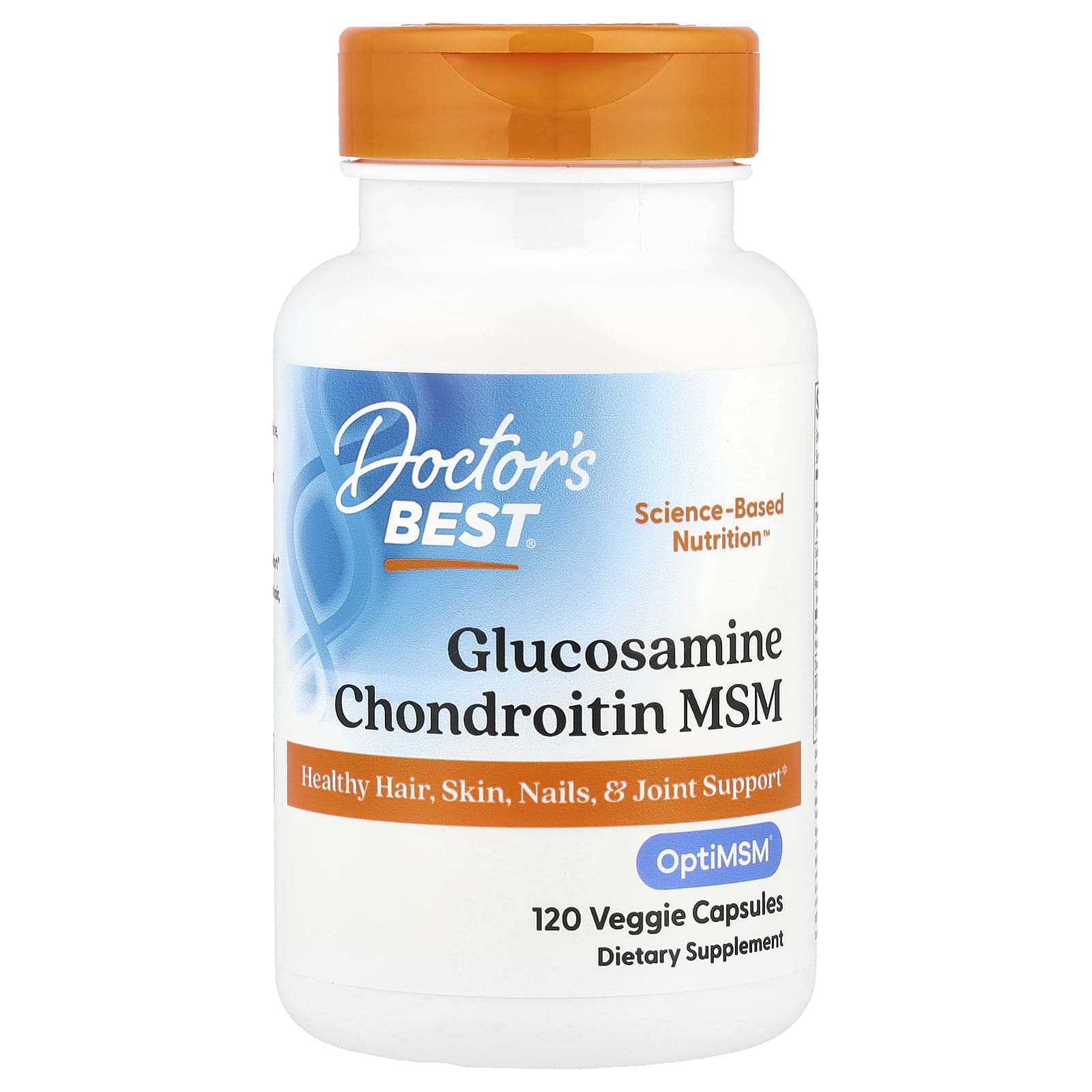 Glucosamine Chondroitin MSM kapsel närbild