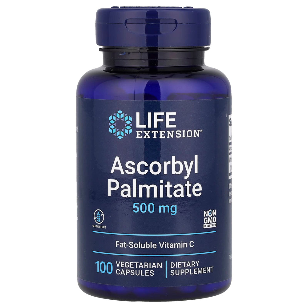 Life Extension Ascorbyl Palmitate baksida