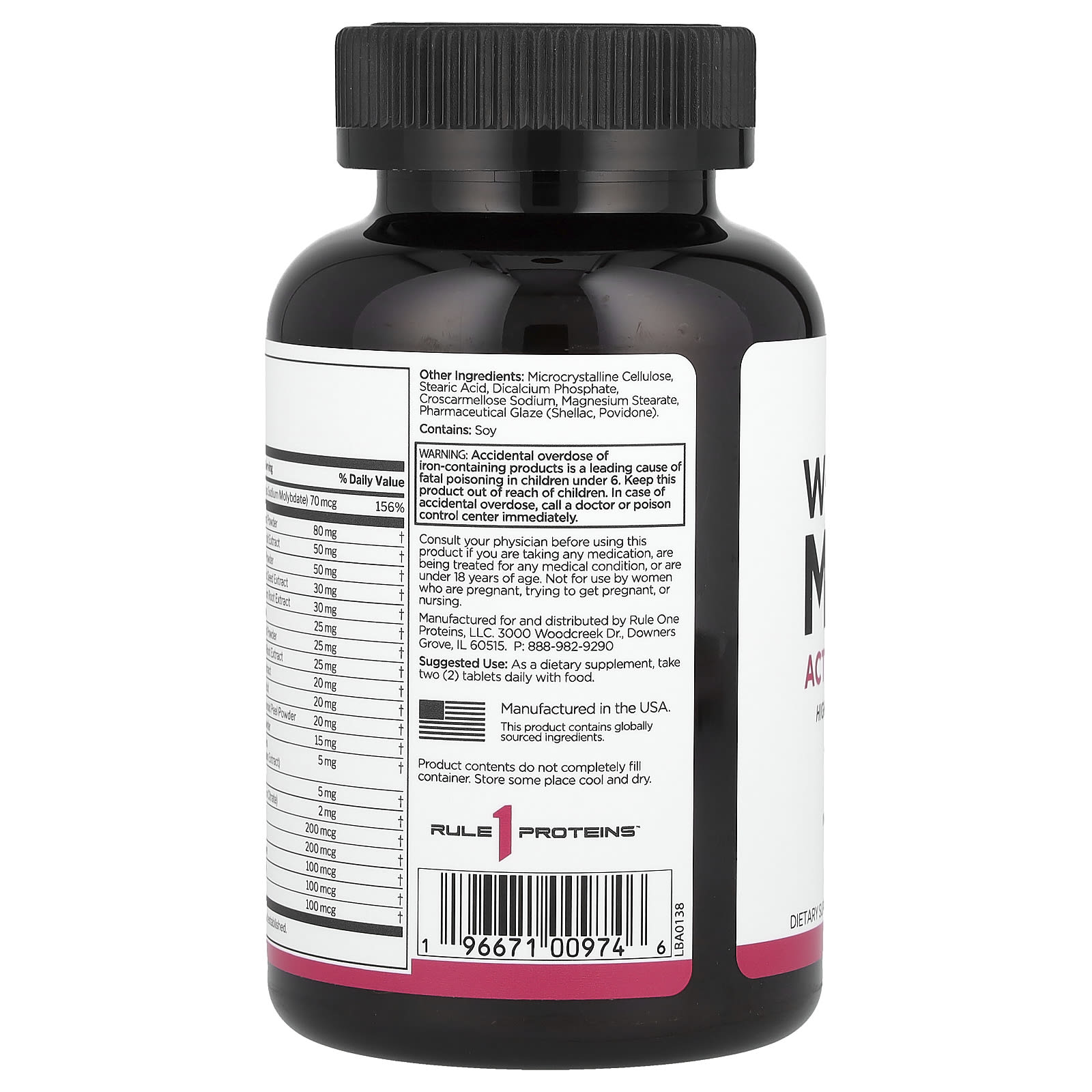 Women's Train Daily Multivitamin tabletter