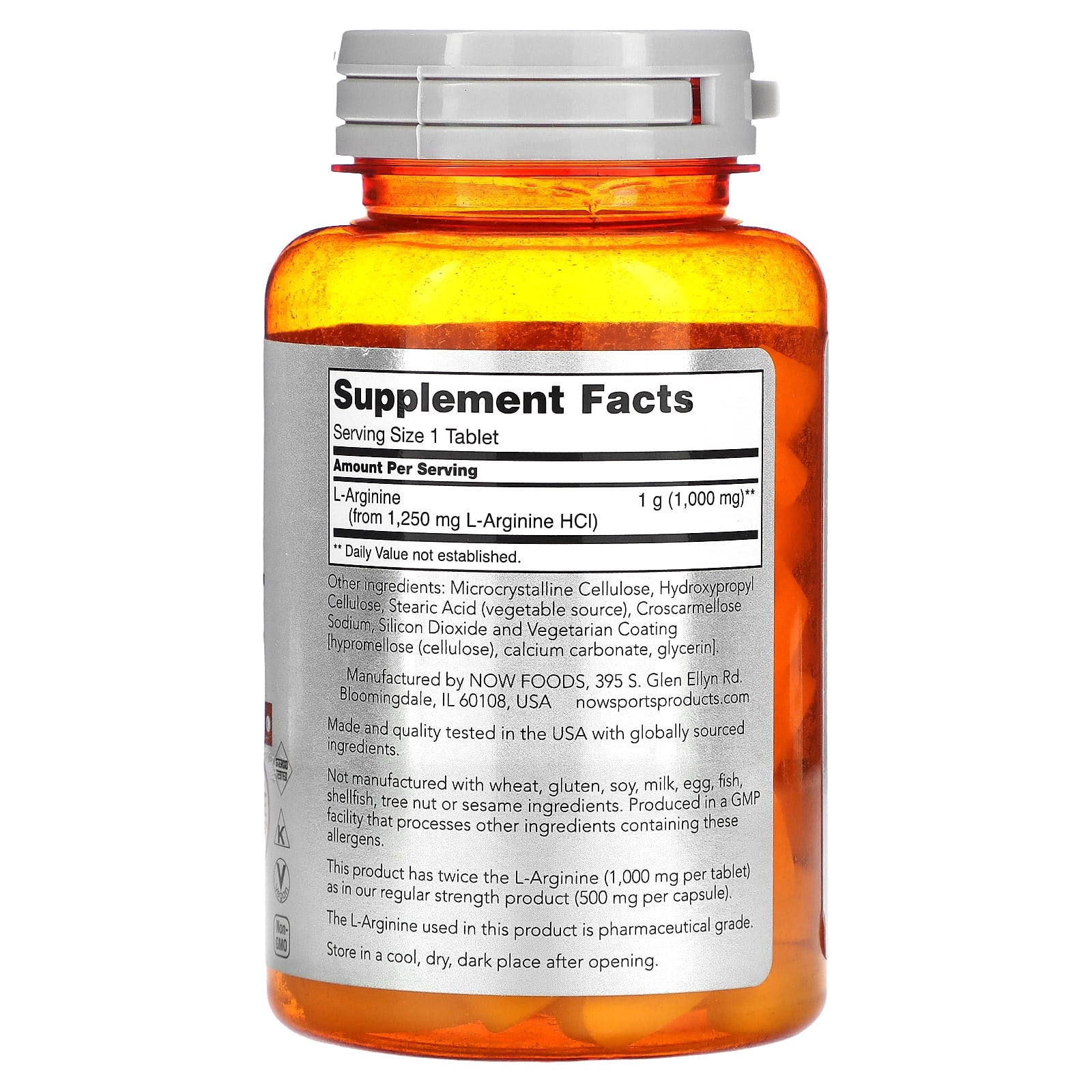 Now Foods - L-Arginin