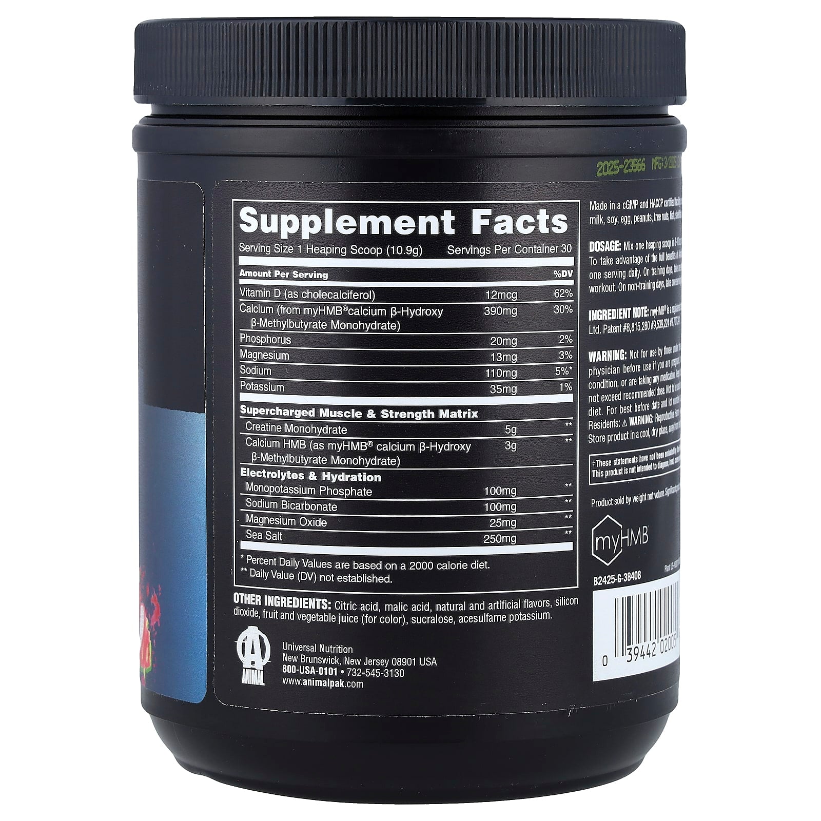 Universal Nutrition - Creatine Hmb+, Dragon