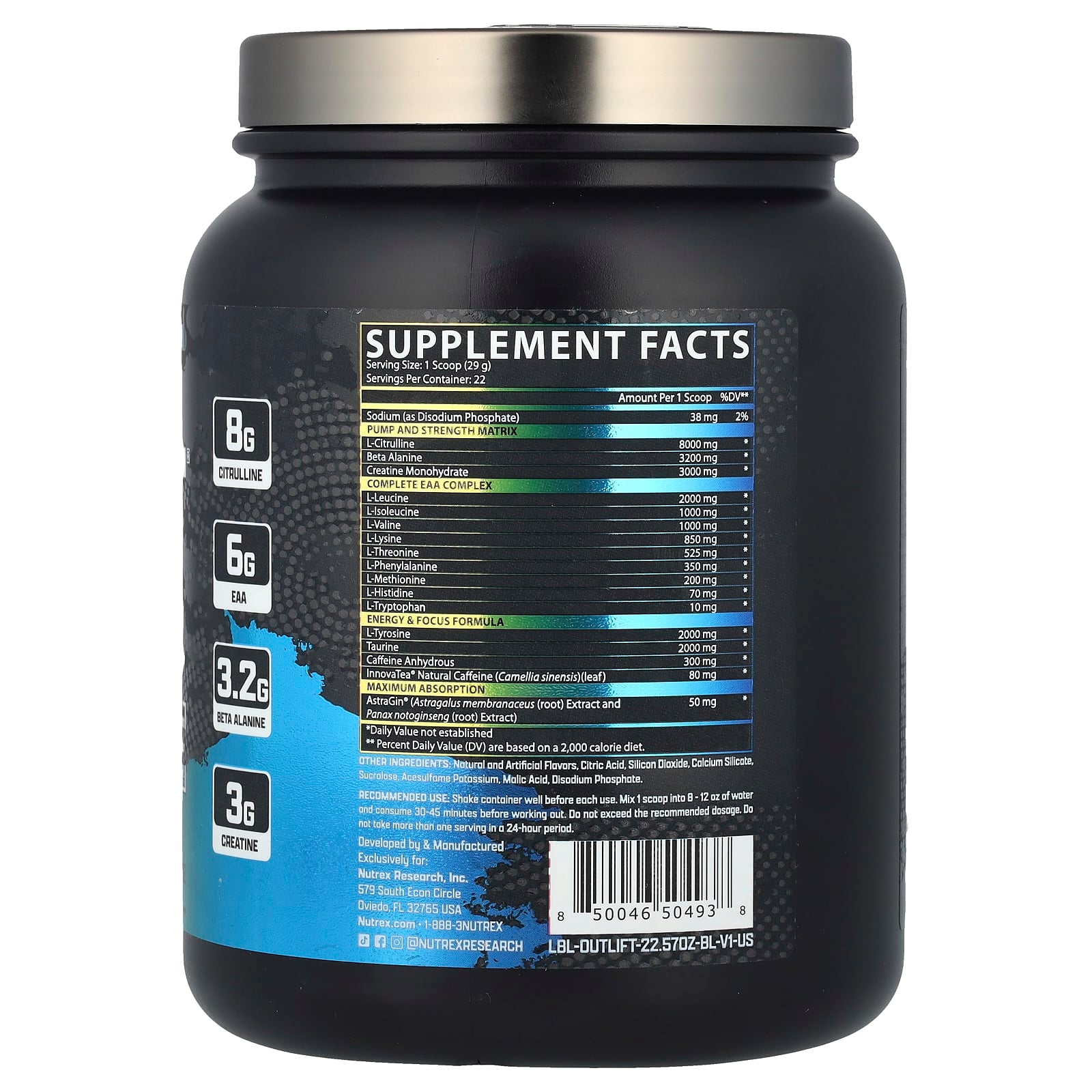 Nutrex - Outlift Clinical