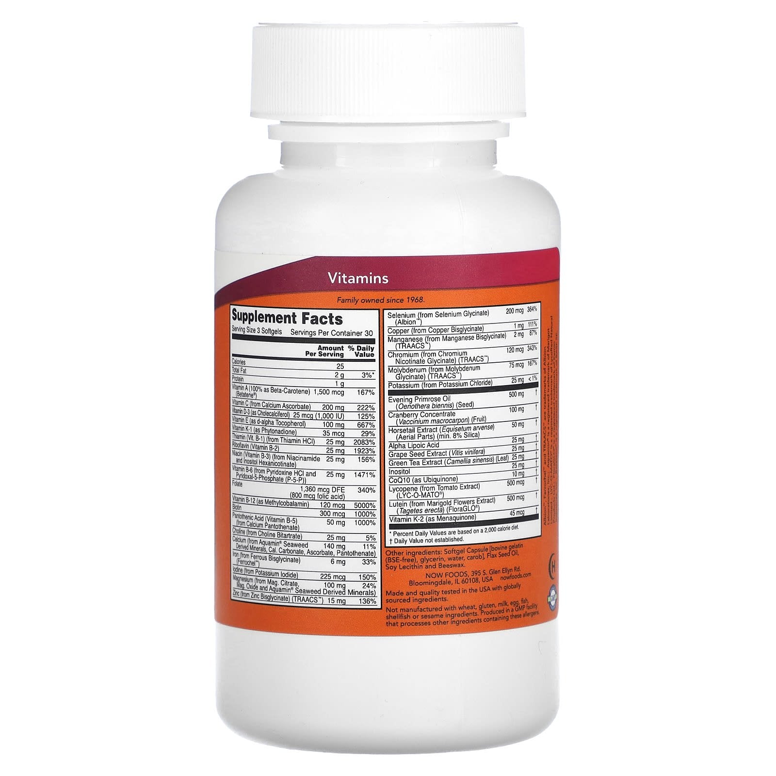 Now Foods - Superior Women's Multi Tabs