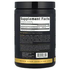 Creatine Monohydrate Elite Series näringsfakta