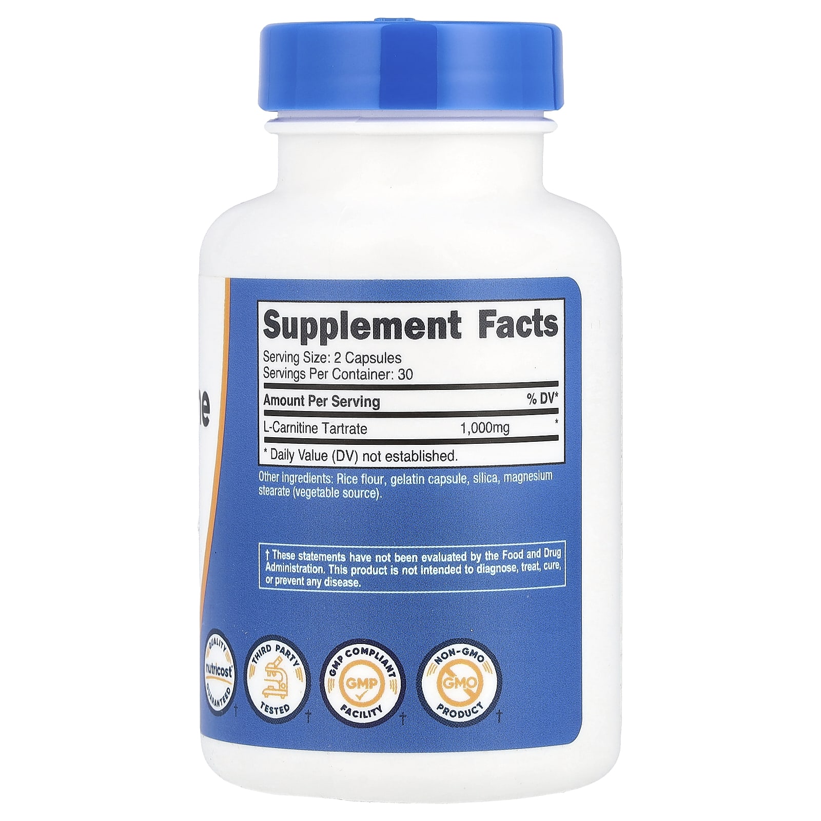 L-Carnitine Tartrate ingredienser lista