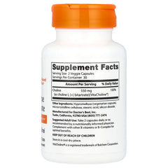 Choline L-Bitartrate näringsfakta-etikett
