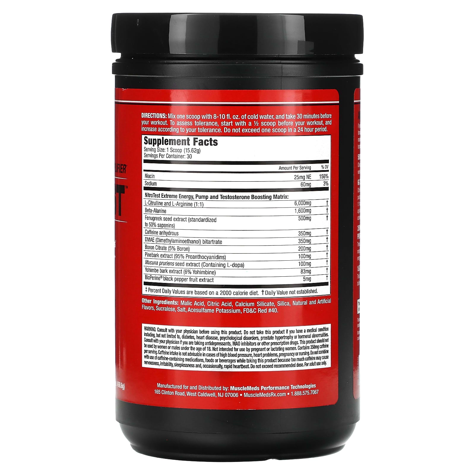 Musclemeds - Pre-Workout Booster