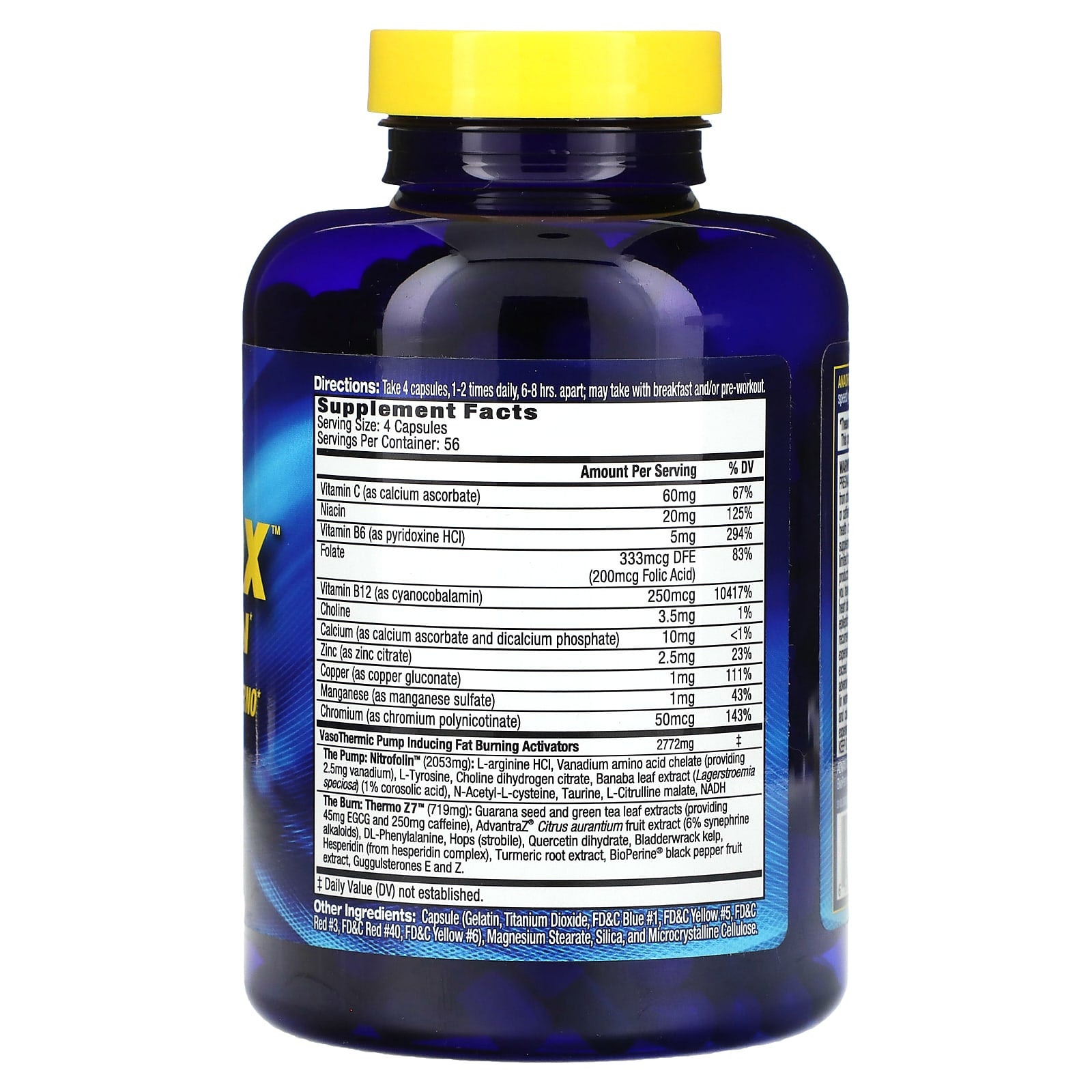 MHP - Pump & Burn - Pre-Workout Formula