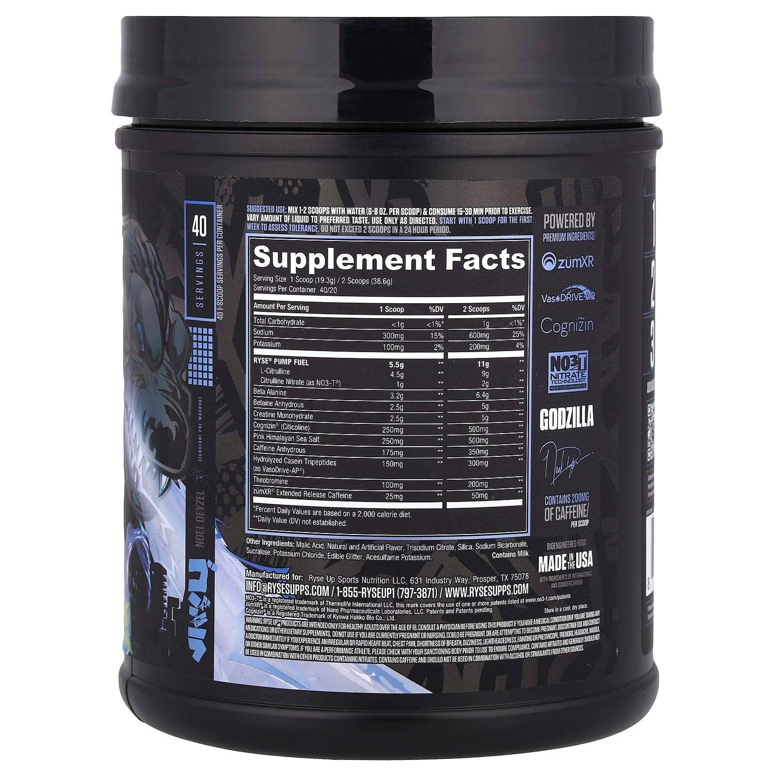 RYSE - Ryse Godzilla Pre-Workout