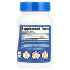 Taurine – 1000 mg per kapsel baksida
