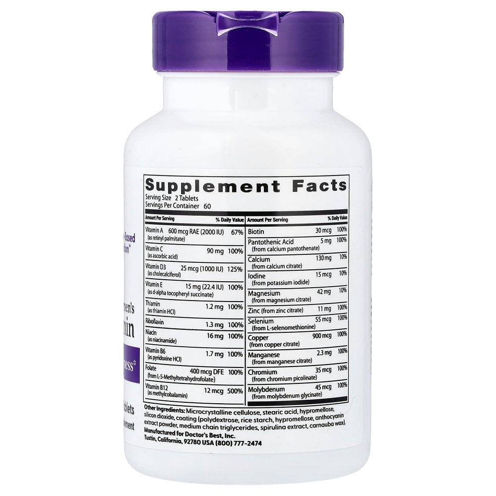 Women's Multi-Vitamin ingredienslista