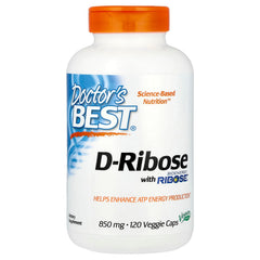 D-Ribose baksida näringsfakta etikett