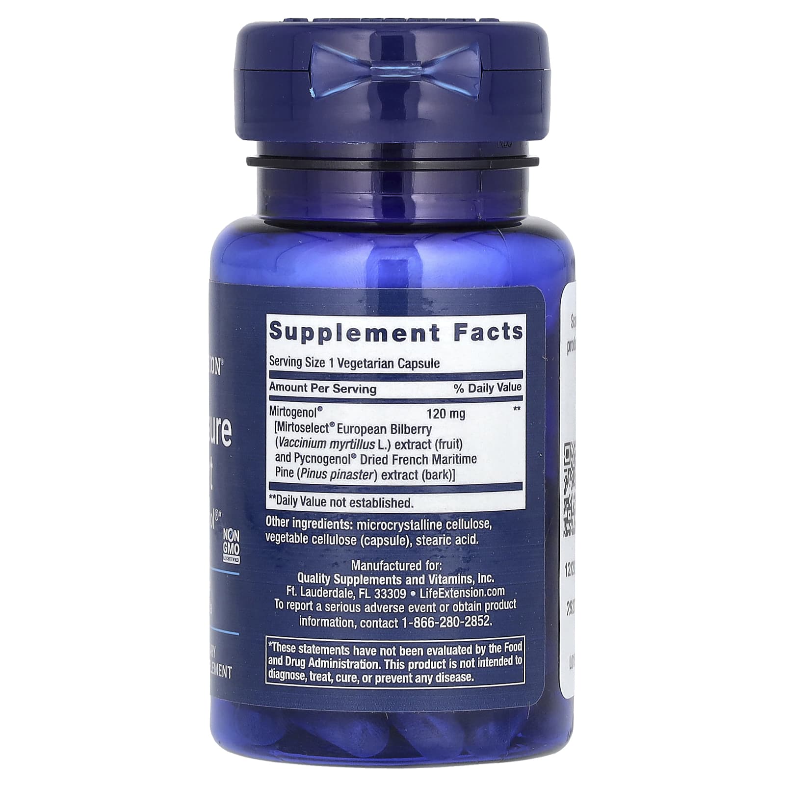 Life Extension Eye Pressure Support näringsfakta
