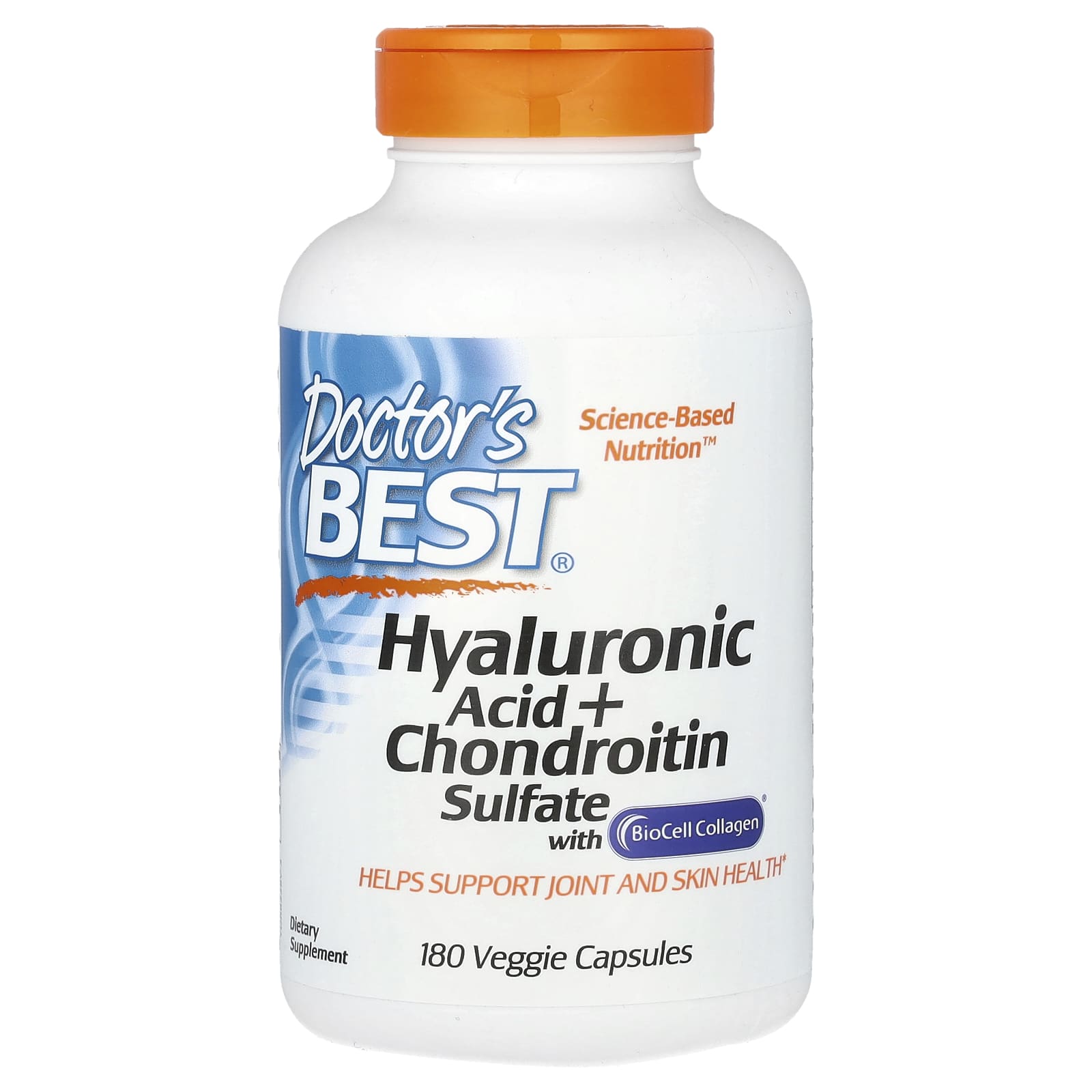 Doctor's Best - Hyaluronic Acid + Chondroitin Sulfate With Collagen