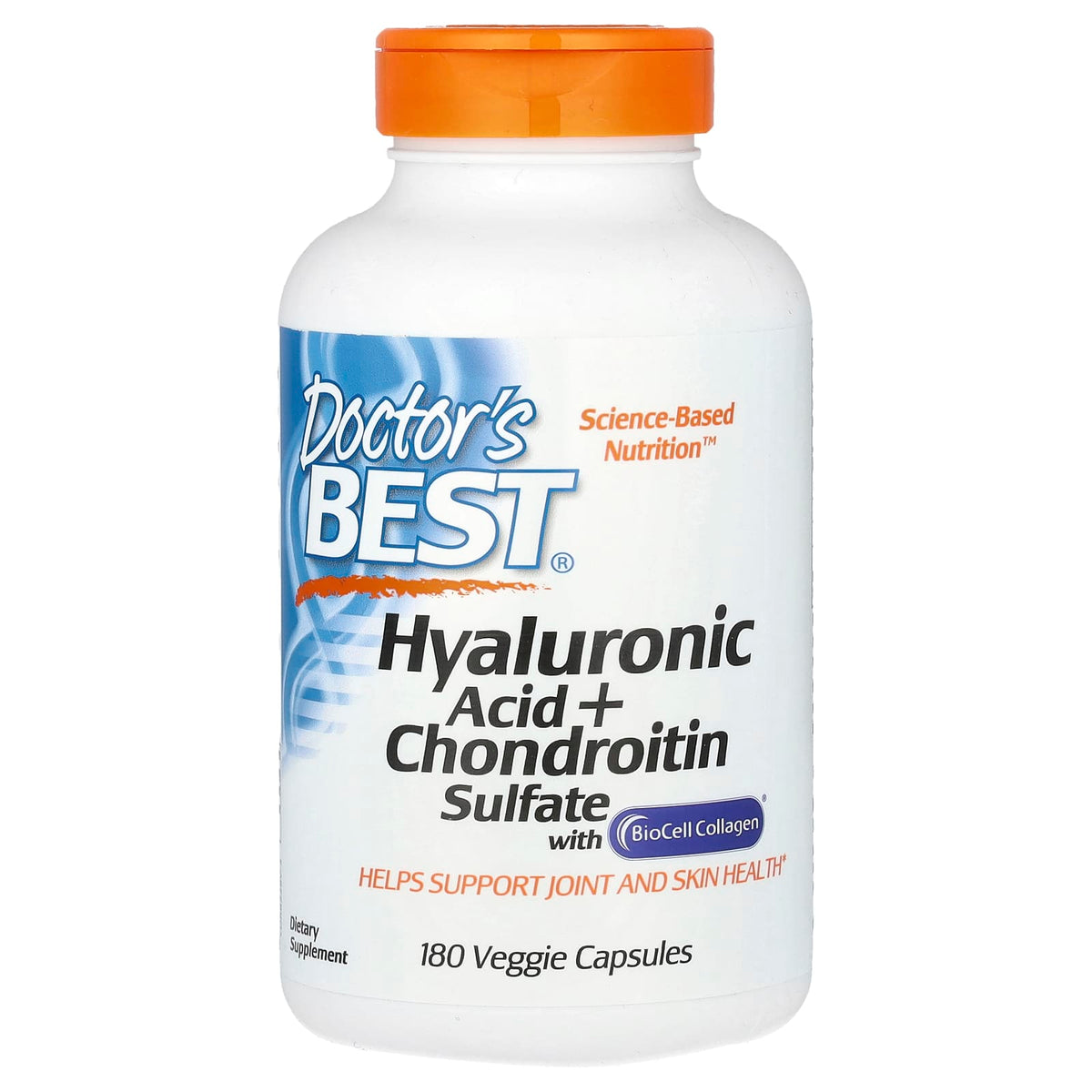 Doctor's Best - Hyaluronic Acid + Chondroitin Sulfate With Collagen