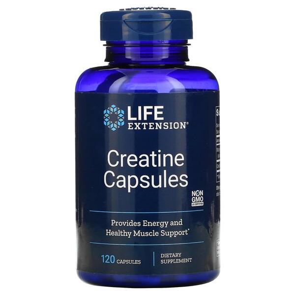 Life Extension - Creatine Capsules - 120 caps