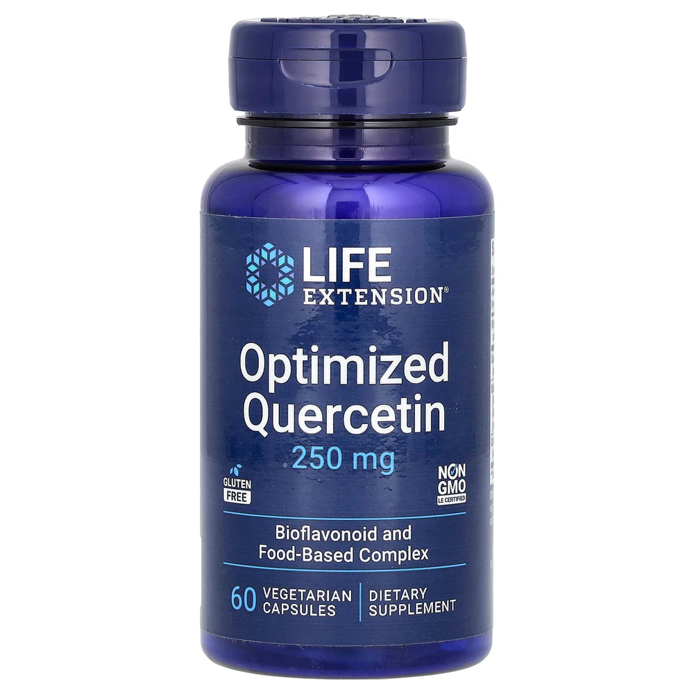 Optimized Quercetin 250 mg baksida näringsfakta