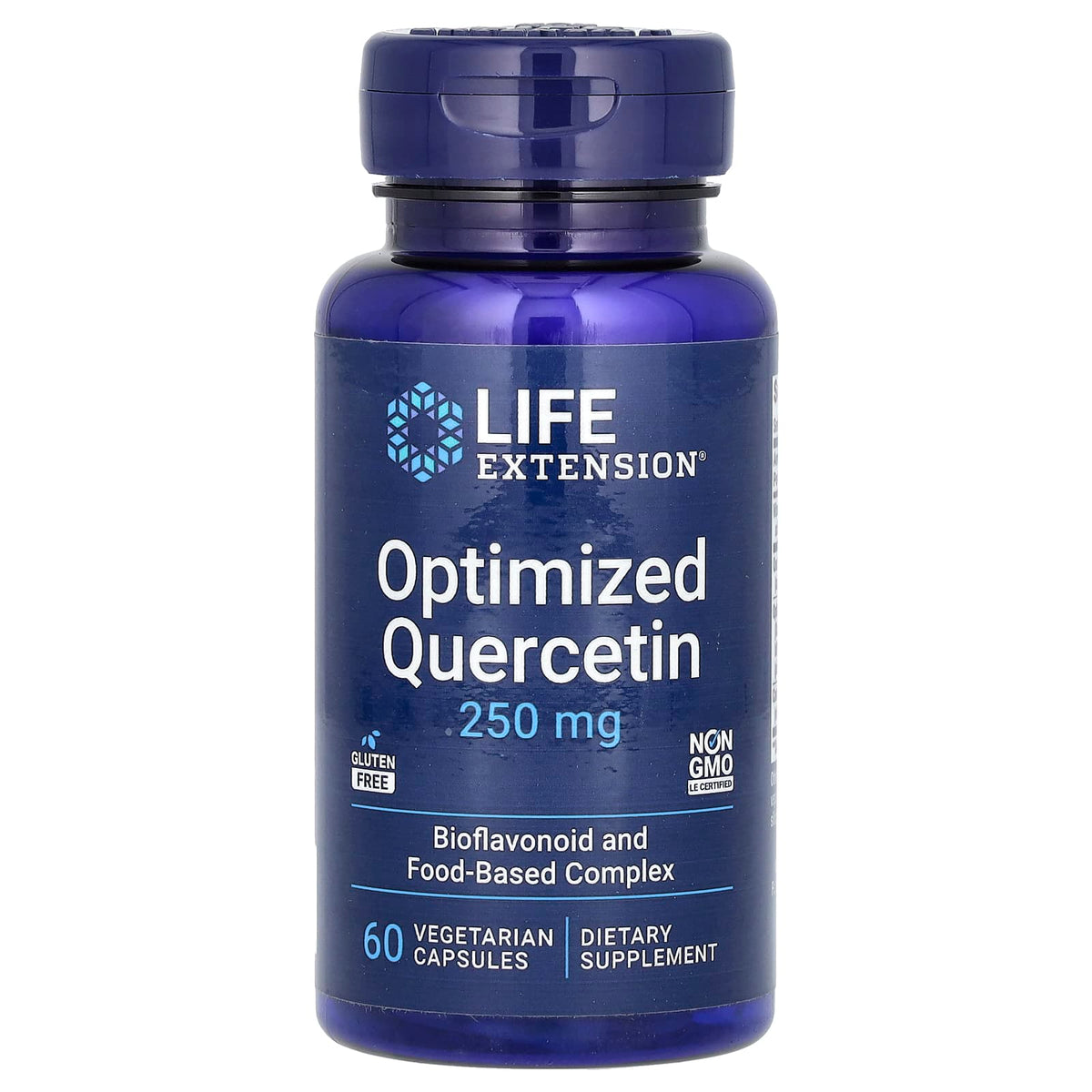 Optimized Quercetin 250 mg baksida näringsfakta