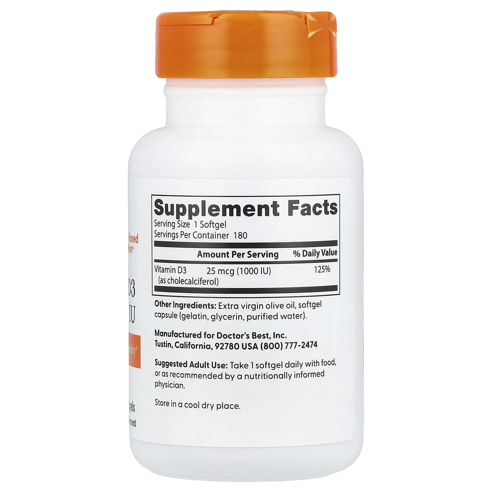 Doctor's Best - Vitamin D3