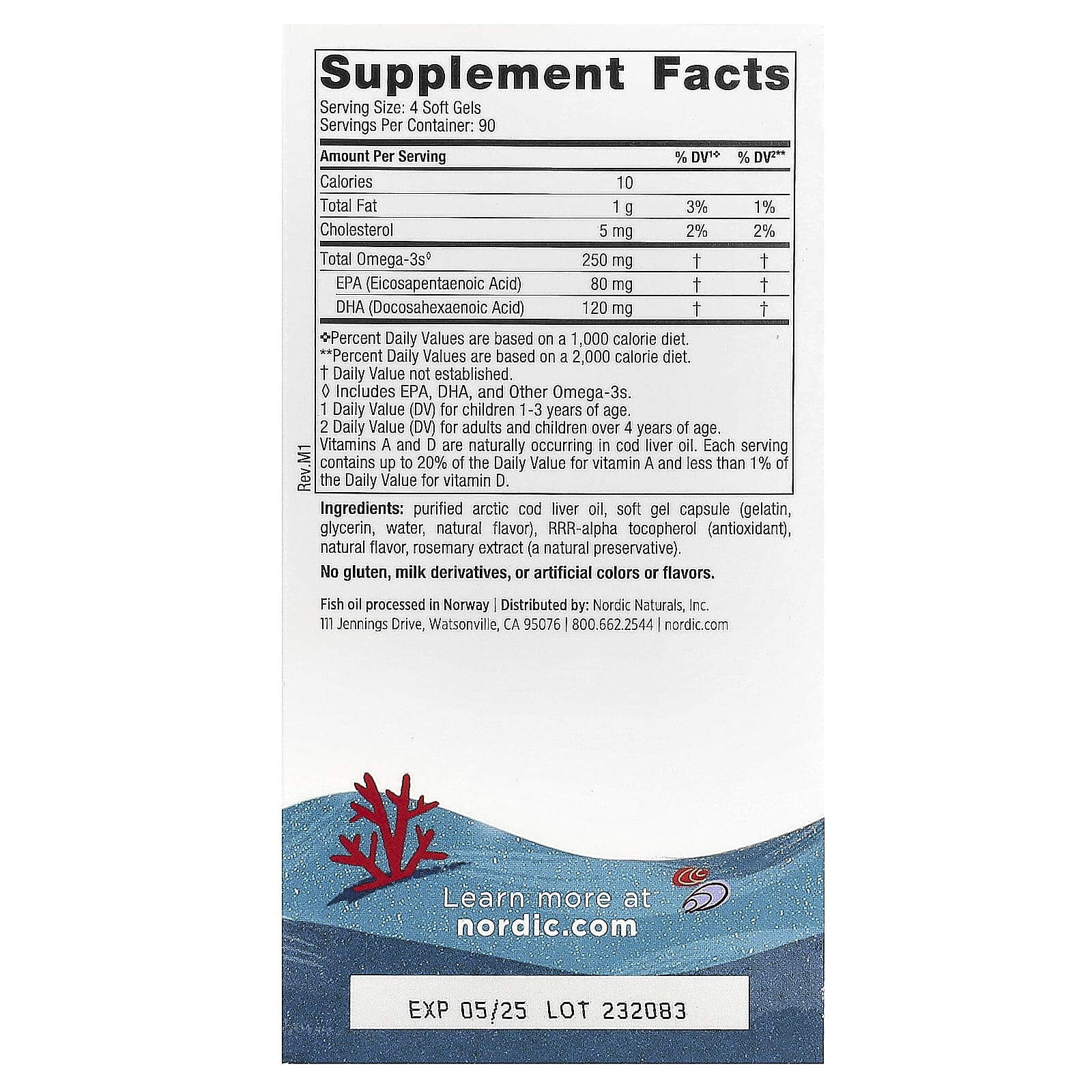 Nordic Naturals - Lasten DHA