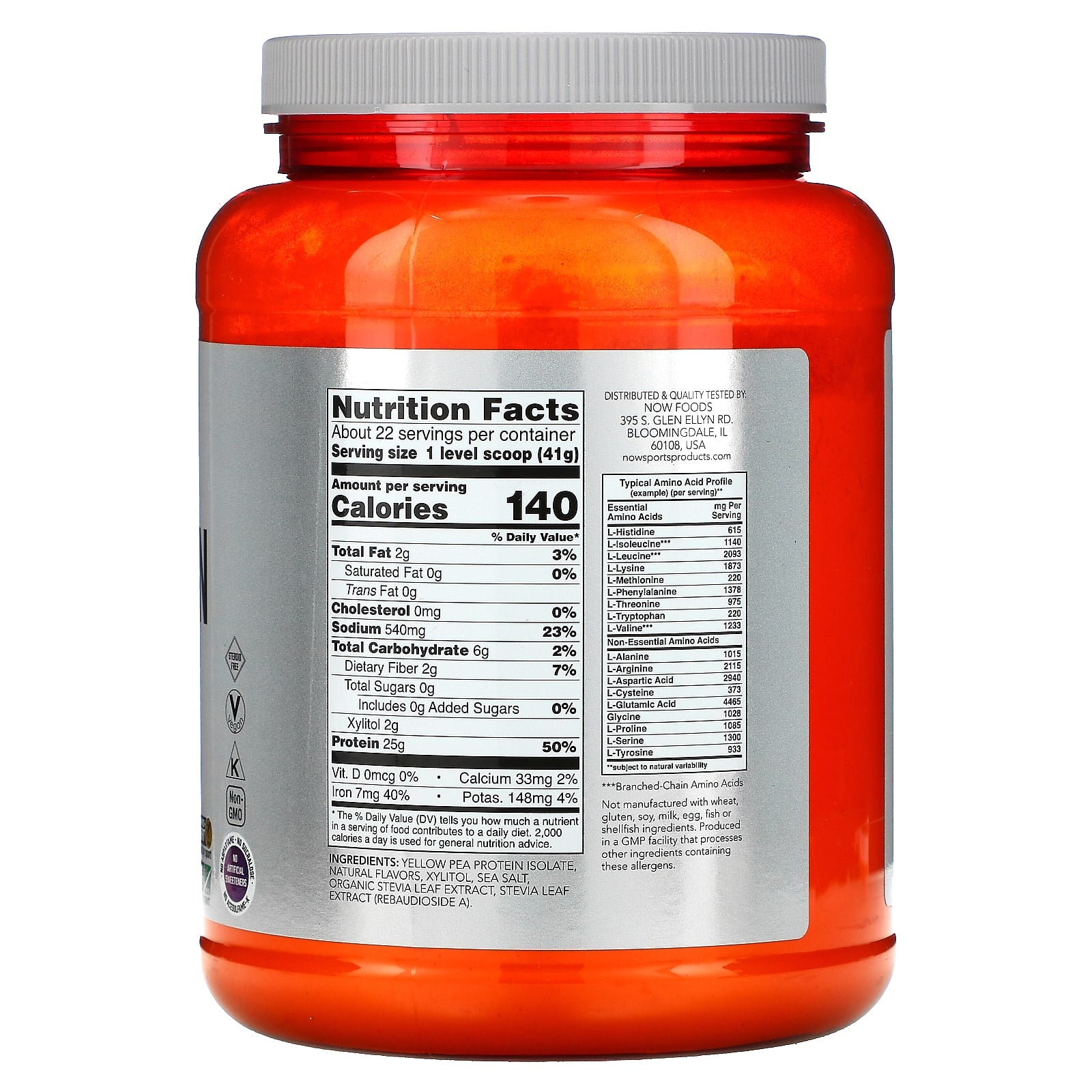 NOW Foods - Pea Protein