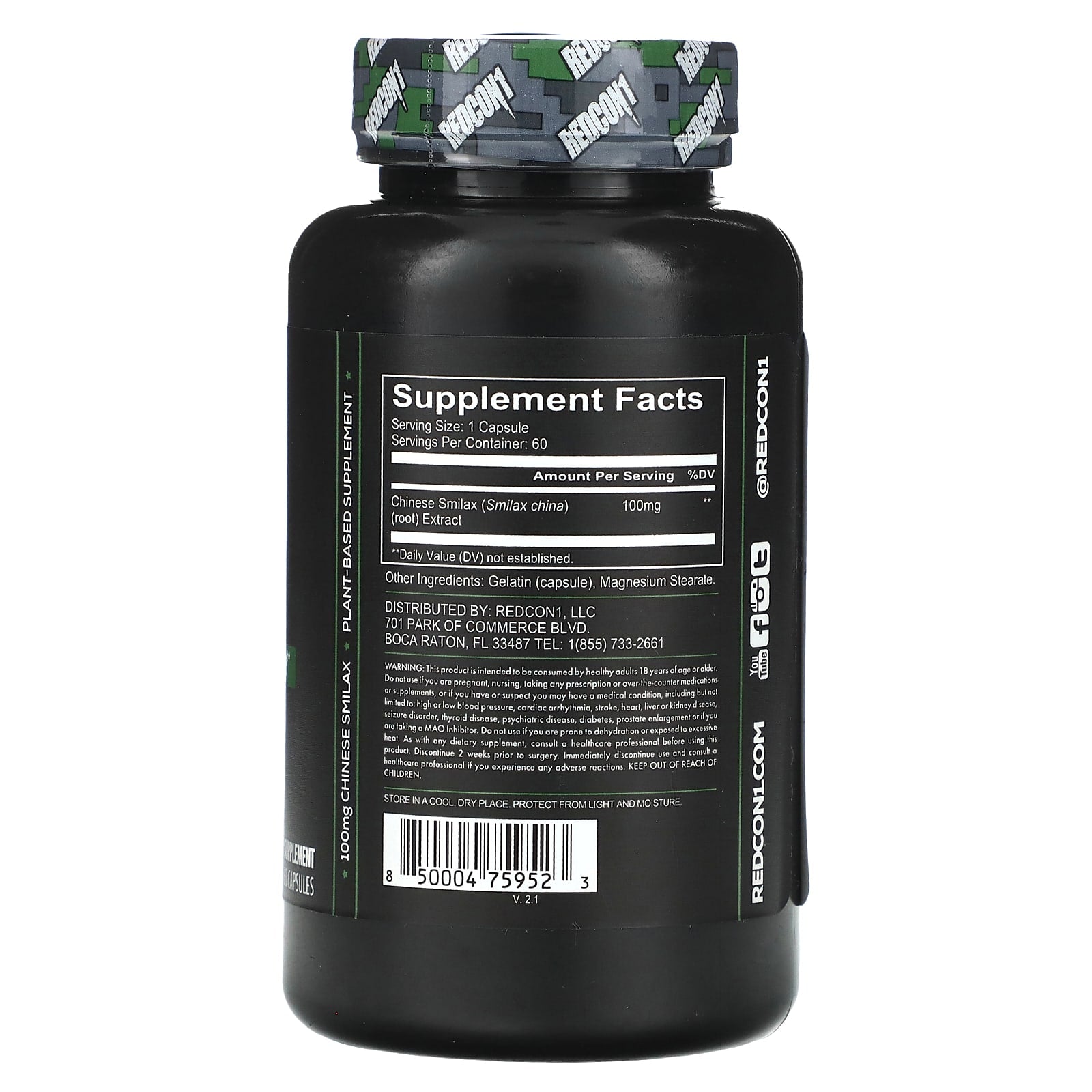 Halo Muscle Builder näringsfakta och ingredienser