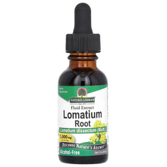 Nature's Answer Lomatium Root Fluid Extract baksida