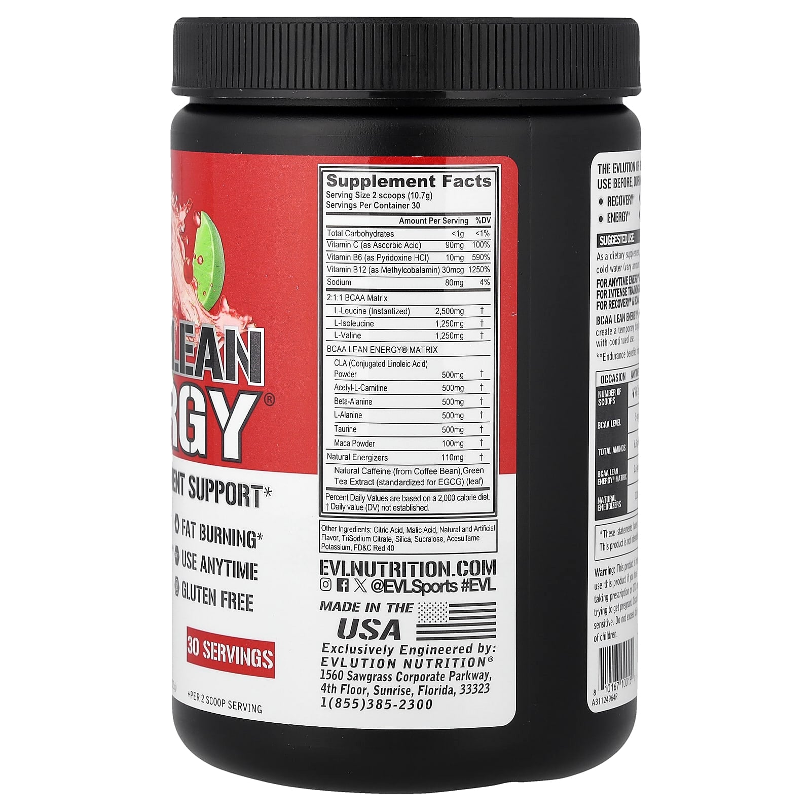 Evlution Nutrition - BCAA Lean Energy