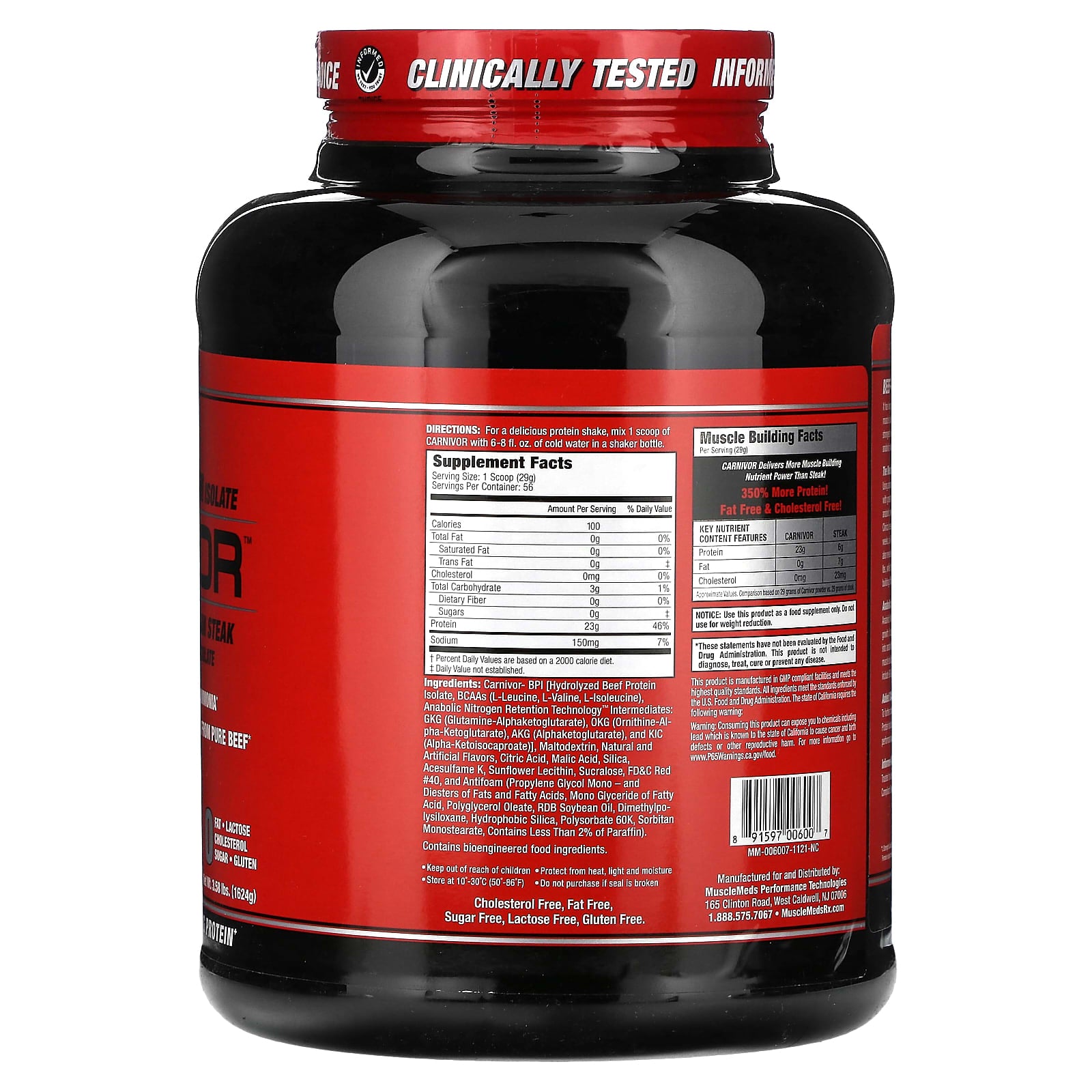 Musclemeds - Pre-Workout Booster