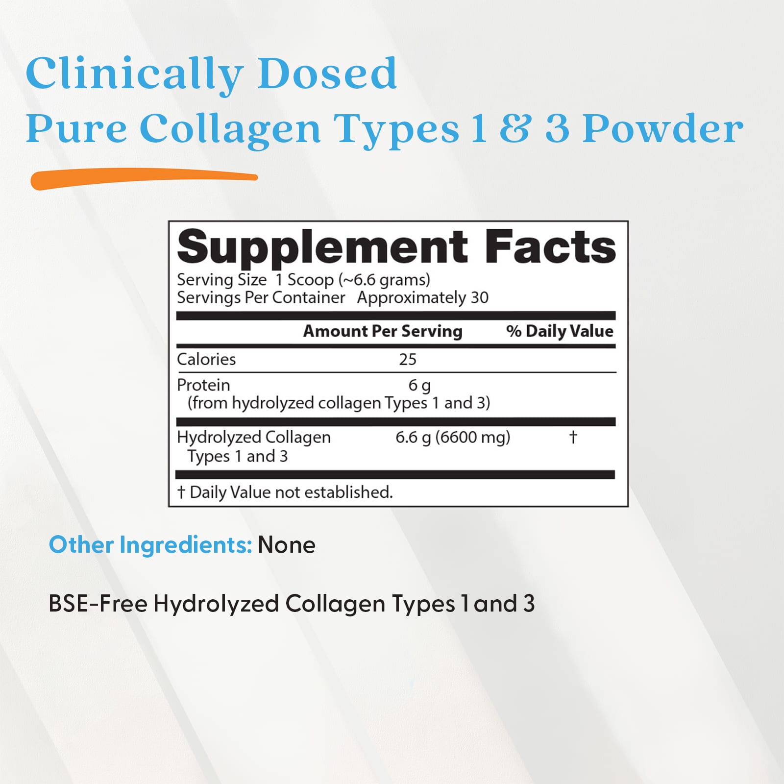 Doctor's Best Pure Collagen pulver textur