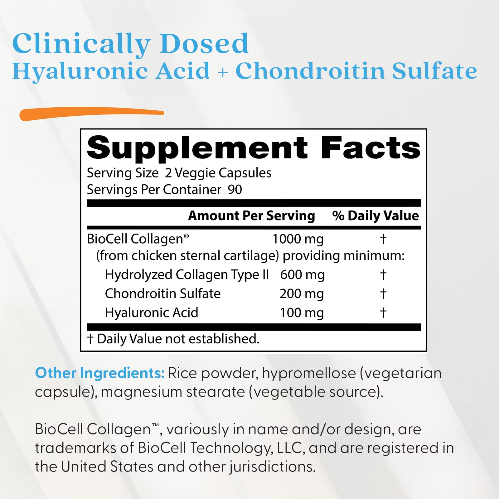 Doctor's Best - Hyaluronic Acid + Chondroitin Sulfate With Collagen