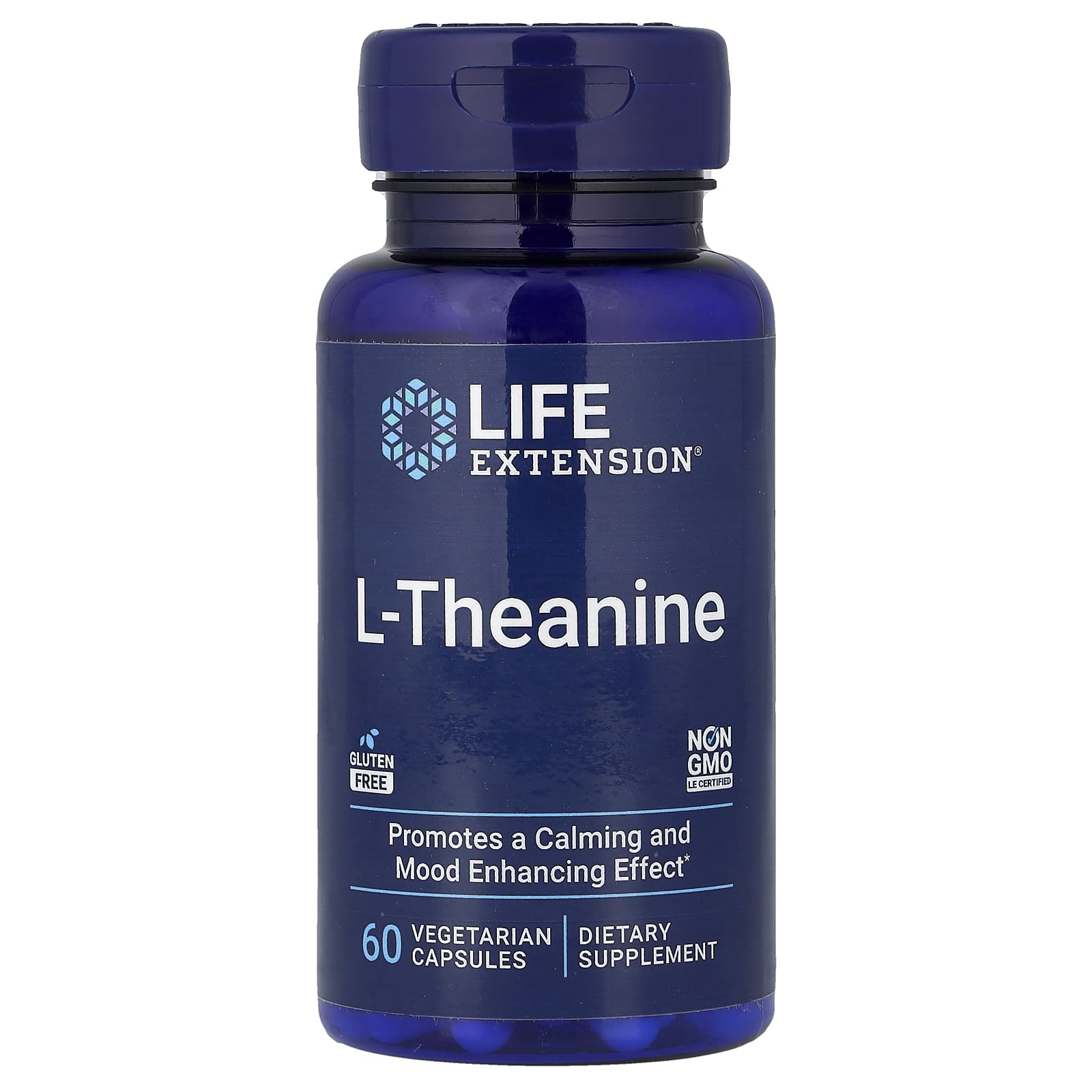 L-Theanine 100 mg baksida