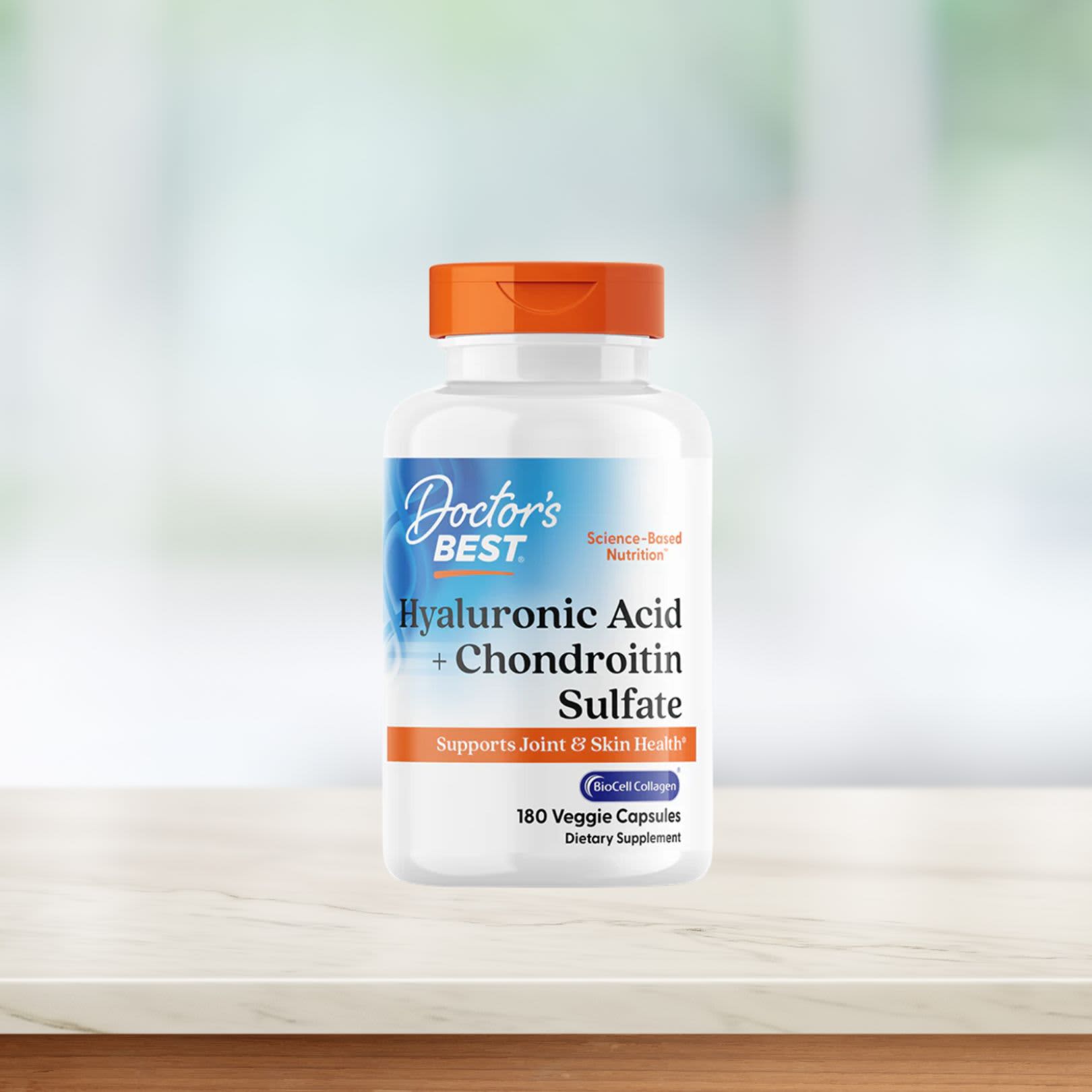 Doctor's Best - Hyaluronic Acid + Chondroitin Sulfate With Collagen