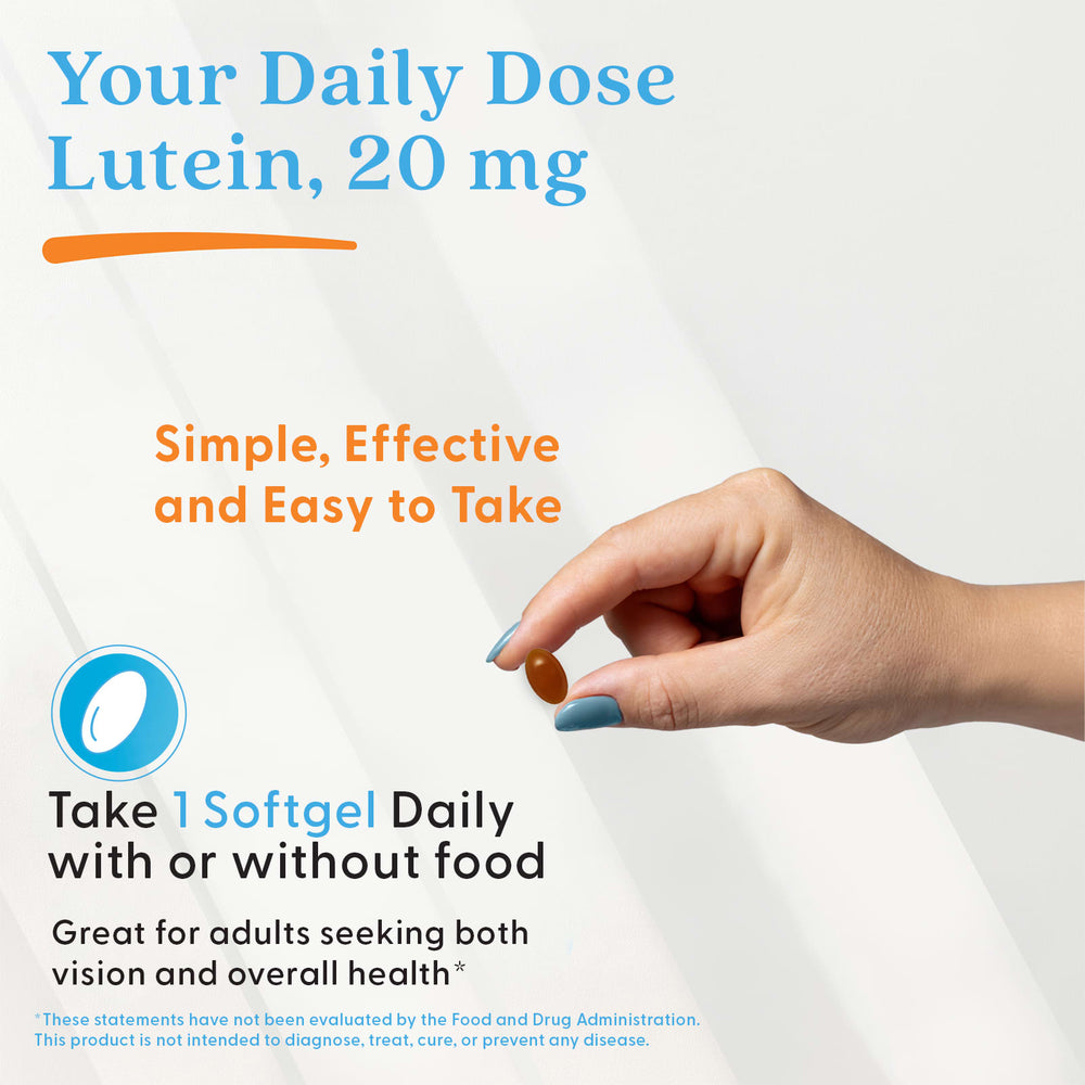 Lutein – Ögonhälsa & Synfunktion dosering