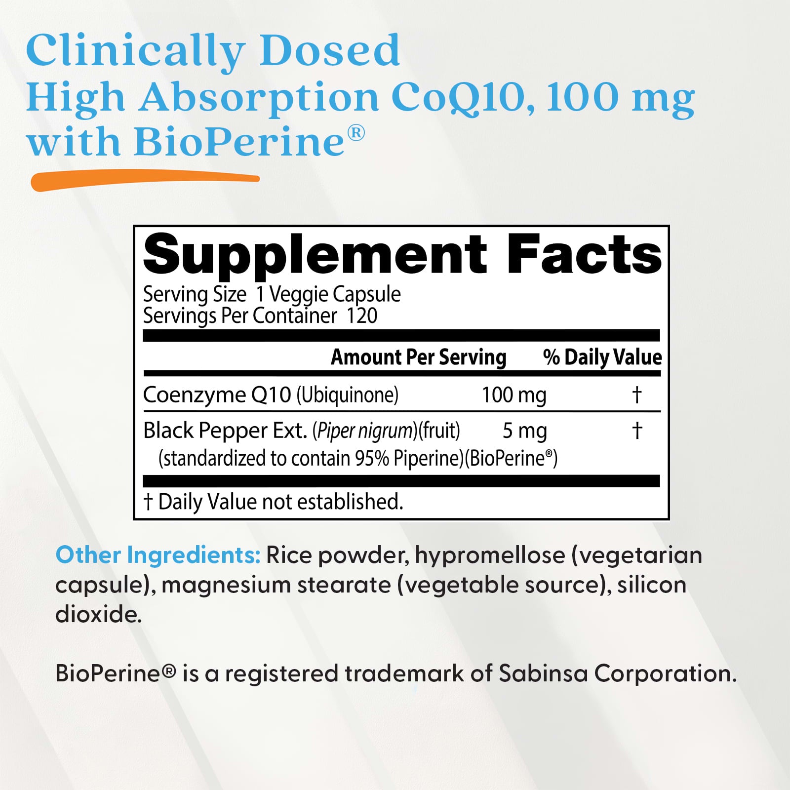 Doctor'S Best - High Absorption CoQ10 With Bioperine