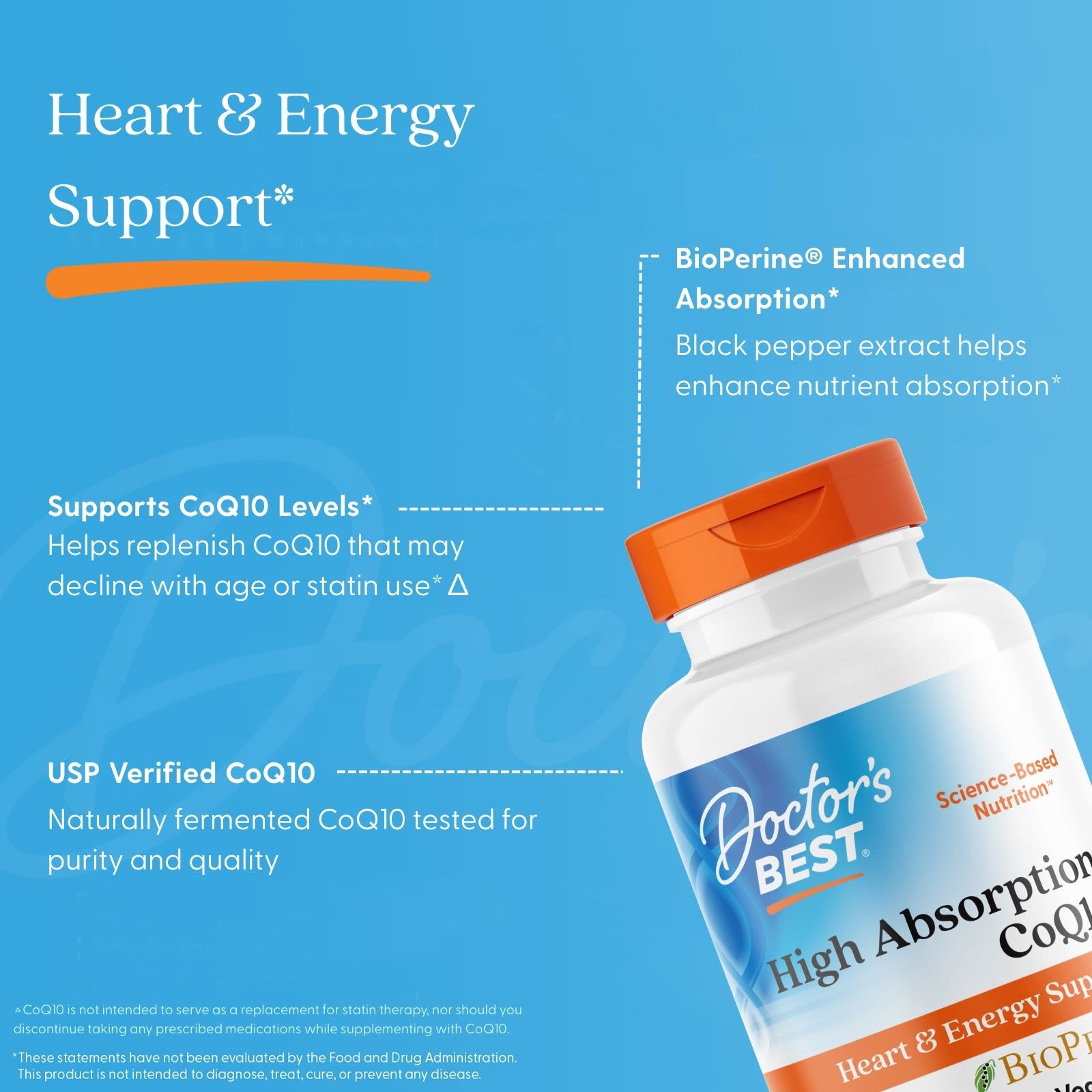 Doctor'S Best - High Absorption CoQ10 With Bioperine