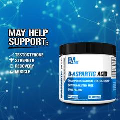 EVLution Nutrition - D-Aspartic Acid - 94g